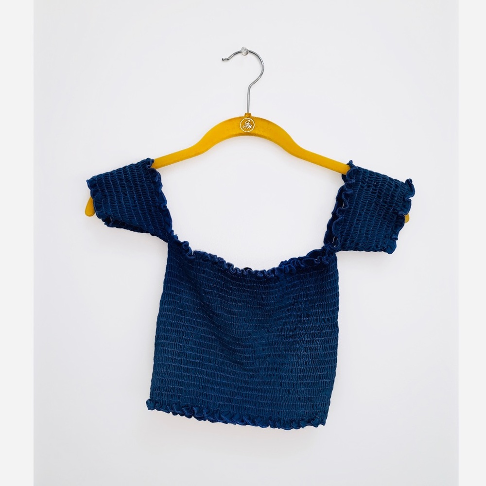 Blue One Size Fits All top from Forever 21!